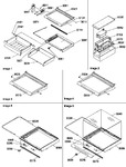 Diagram for 03 - Deli, Shelf, And Crisper Assemblies
