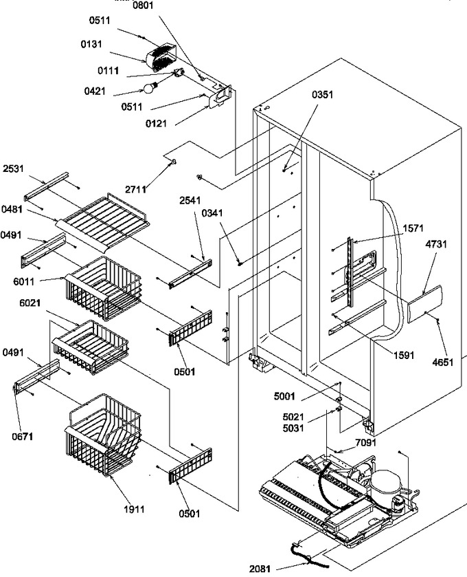 Diagram for SBDE20S4SW (BOM: P1190903W W)
