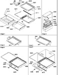 Diagram for 03 - Deli, Shelf, And Crisper Assemblies