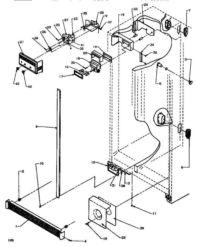 Diagram for SXD520NW (BOM: P1181101W W)