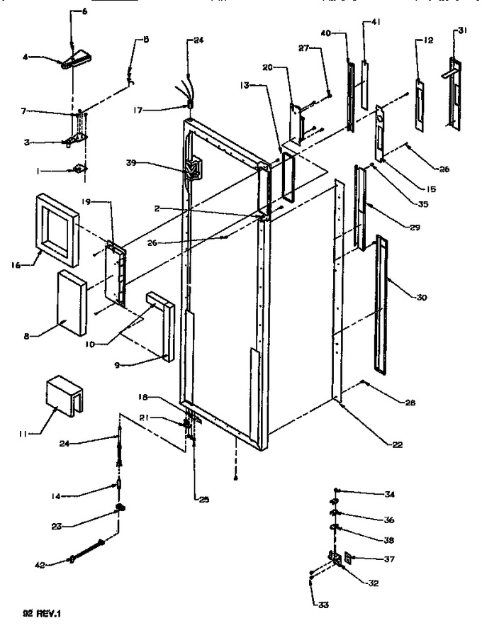 Diagram for SXD520NW (BOM: P1181101W W)
