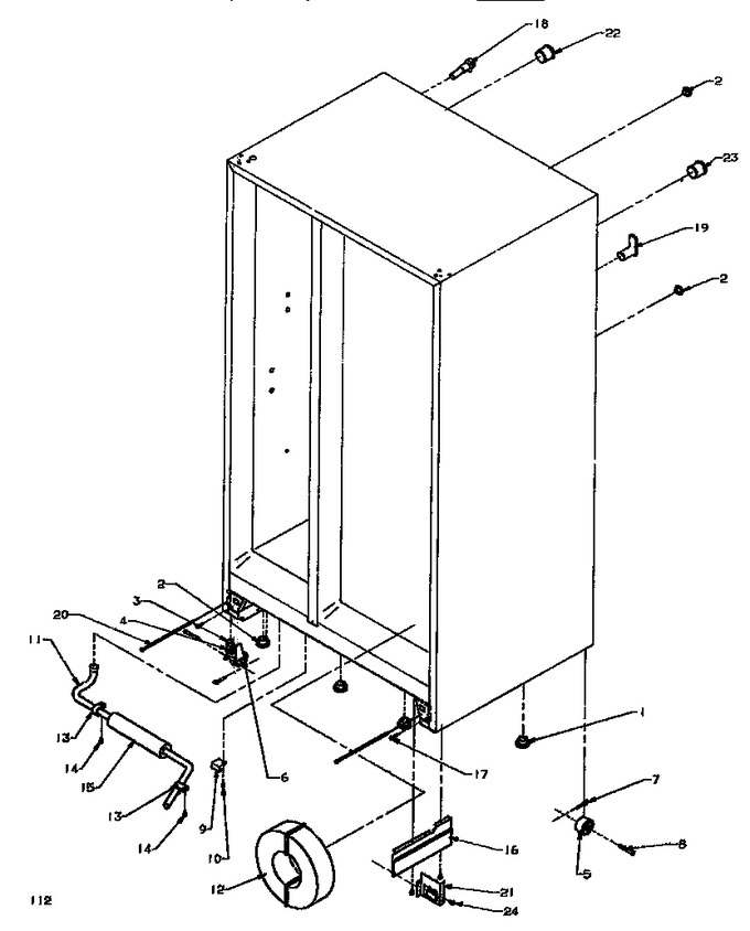 Diagram for SXD520NW (BOM: P1181101W W)