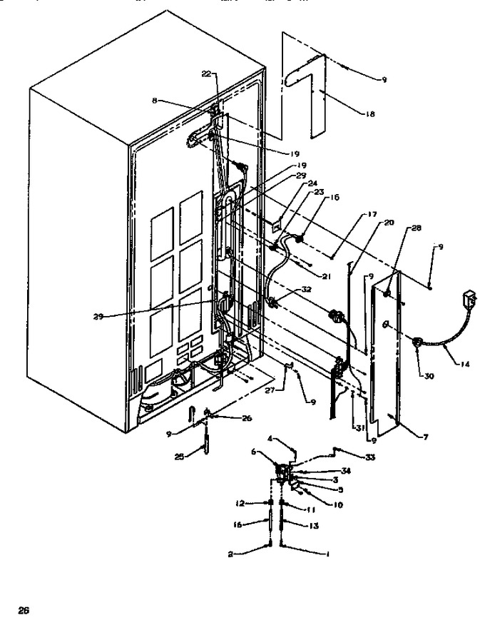 Diagram for SBDE520SW (BOM: P1185201W W)
