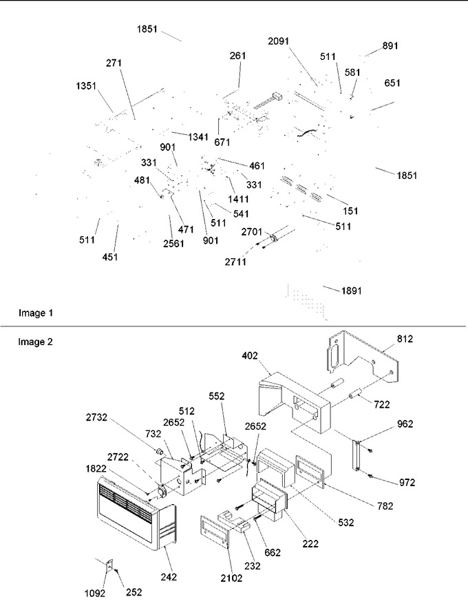 Diagram for SBDE522VW (BOM: P1320305W W)