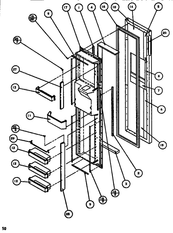 Diagram for SBDT520J (BOM: P7845303W W)