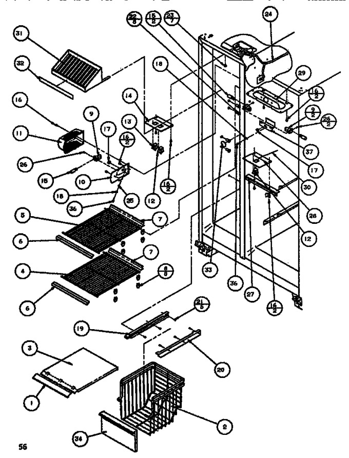 Diagram for SBDT520J (BOM: P7845303W W)