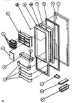 Diagram for 12 - Ref Door
