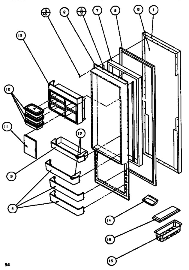 Diagram for SBDT520J (BOM: P7845303W W)