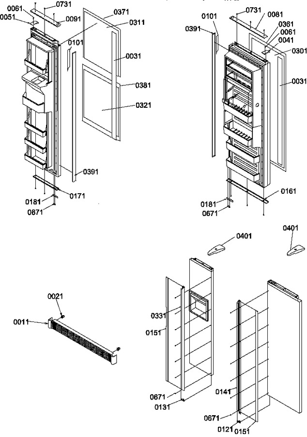 Diagram for SBDX520TW (BOM: P1313202W W)