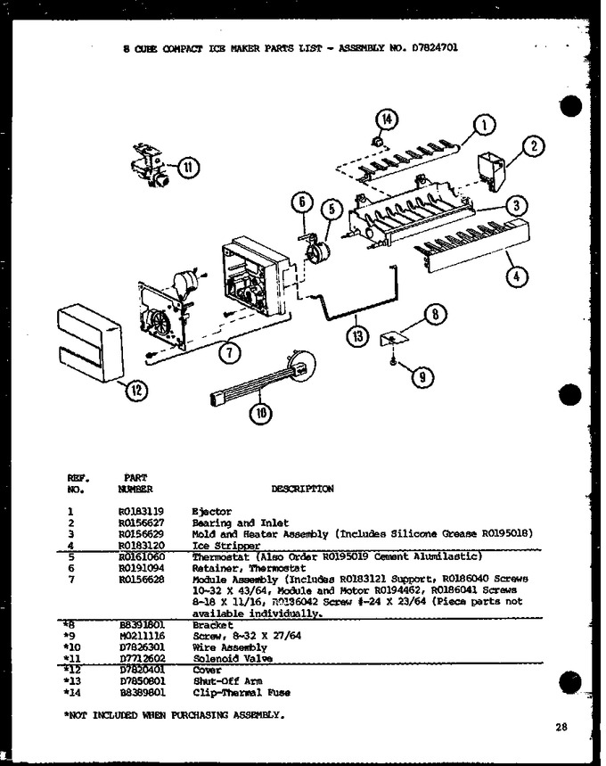 Diagram for SBI20H (BOM: P7836032W)