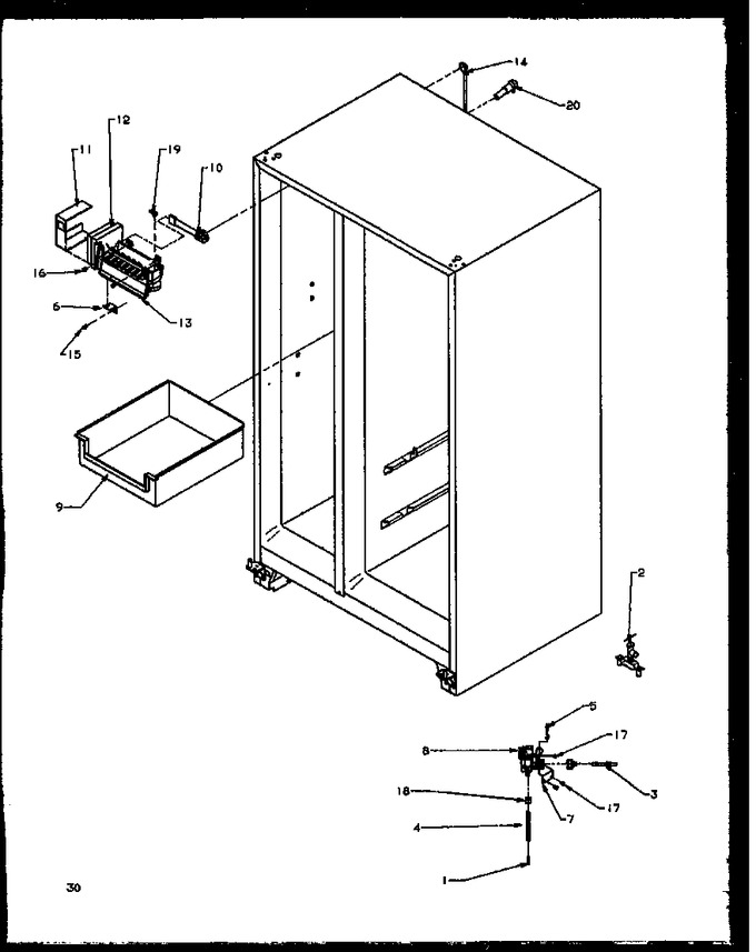 Diagram for SBI20NW (BOM: P1162902W W)