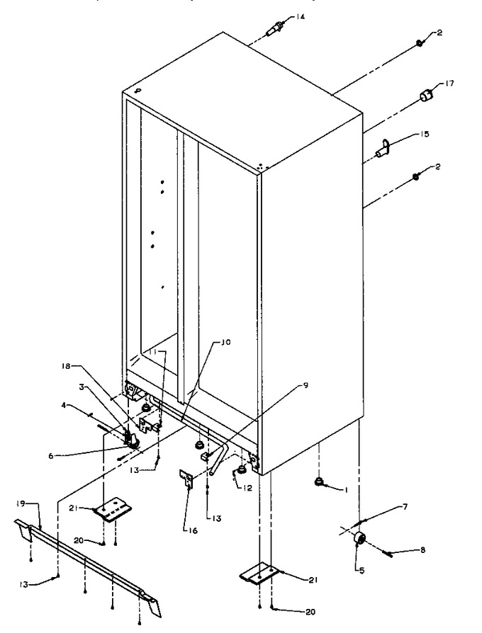 Diagram for SBI20S2W (BOM: P1190701W W)