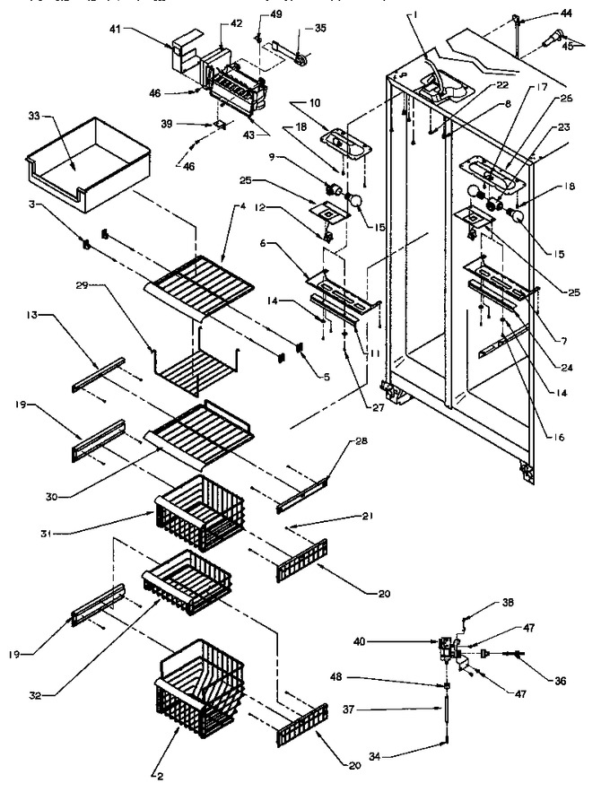 Diagram for SBI20S2W (BOM: P1190701W W)