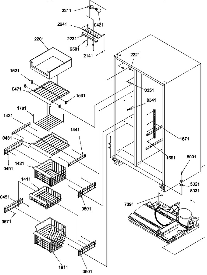 Diagram for SBI20S2L (BOM: P1190710W L)