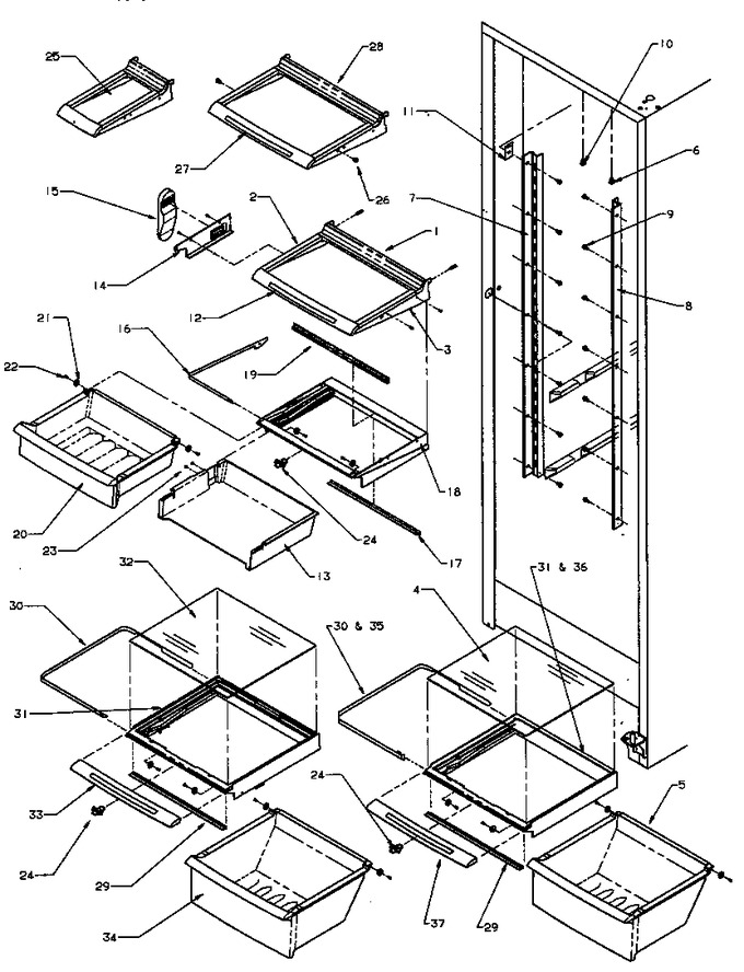 Diagram for SRI20S2E (BOM: P1190101W E)