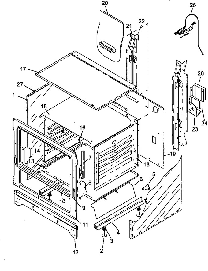 Diagram for SBK22AX (BOM: P1142974N W)