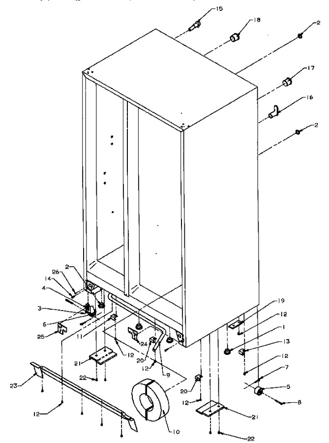 Diagram for SCD22NW (BOM: P1181305W W)