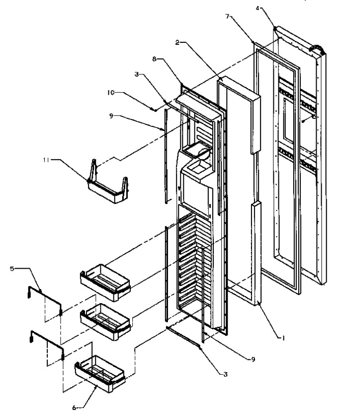 Diagram for SPD25AW (BOM: P1162435W W)