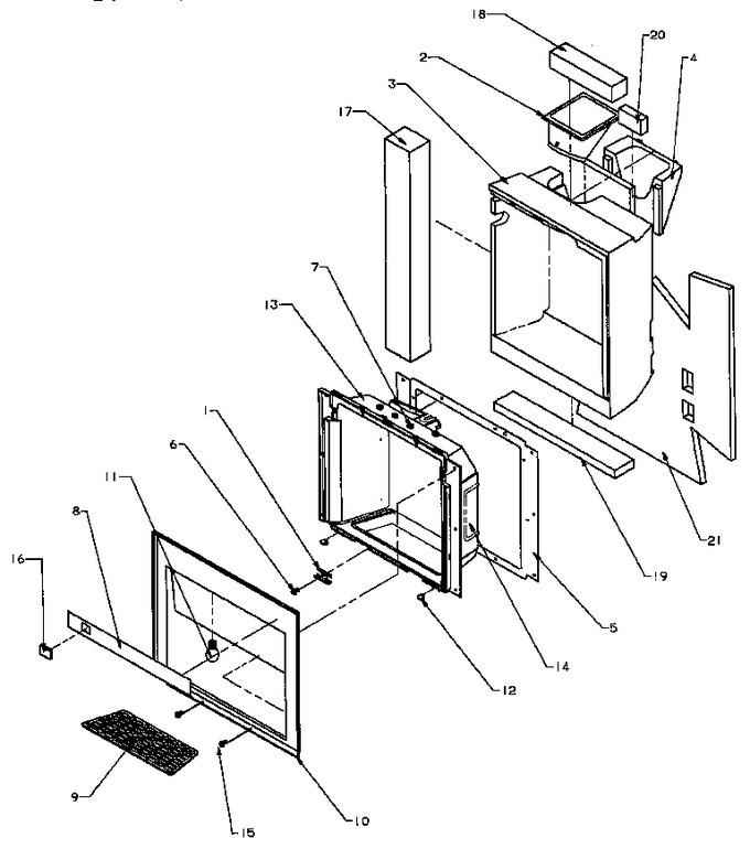 Diagram for SCD22NW (BOM: P1181305W W)