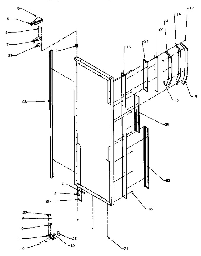 Diagram for SPD25AW (BOM: P1162435W W)