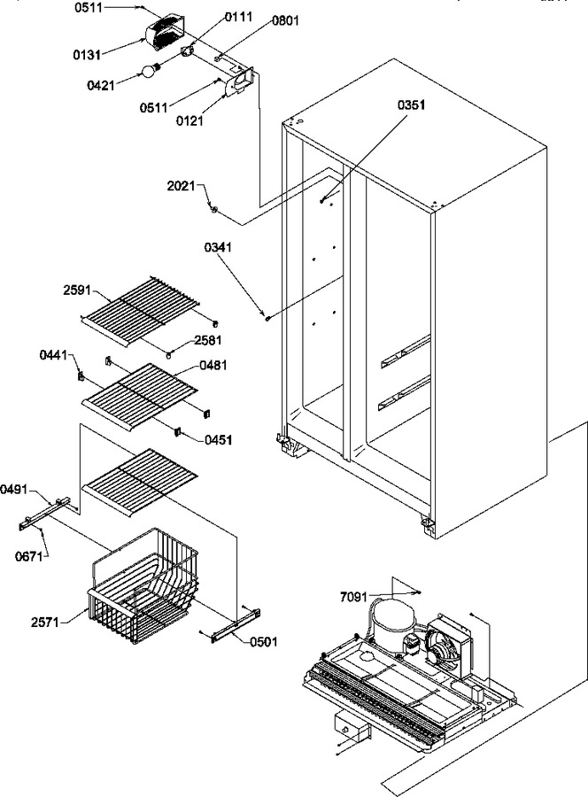 Diagram for SCD25TBW (BOM: P1303517W W)