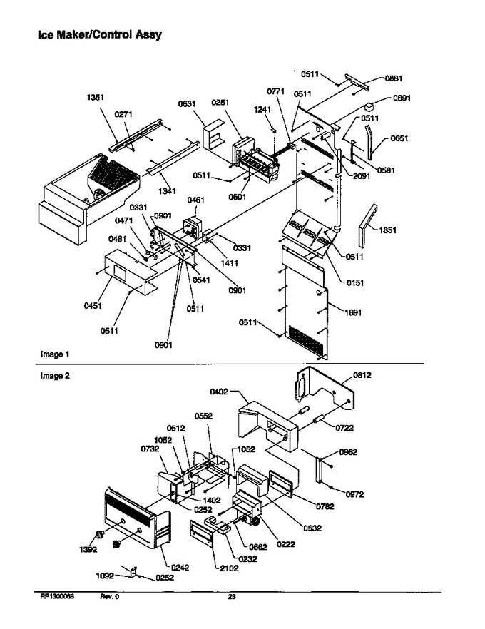 Diagram for SCD23VW (BOM: P1315303W W)
