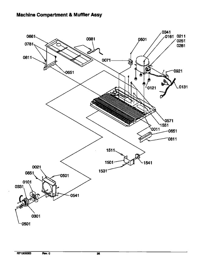 Diagram for SCD23VW (BOM: P1315303W W)