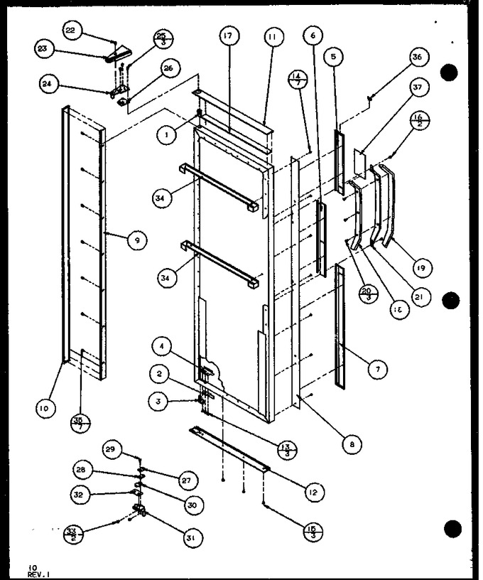 Diagram for SCD25JB (BOM: P1104015W)