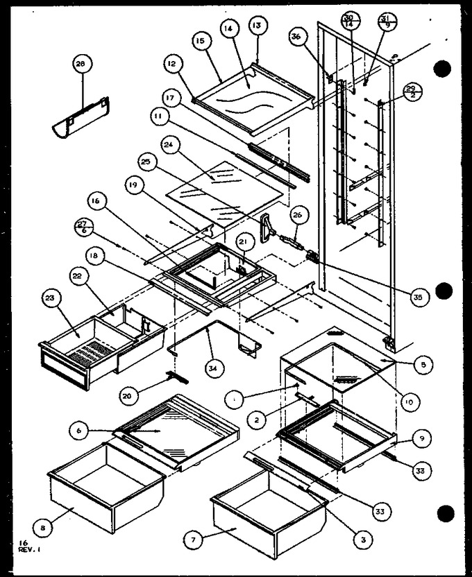 Diagram for SCD25JB (BOM: P1104015W)