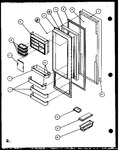 Diagram for 11 - Ref Door