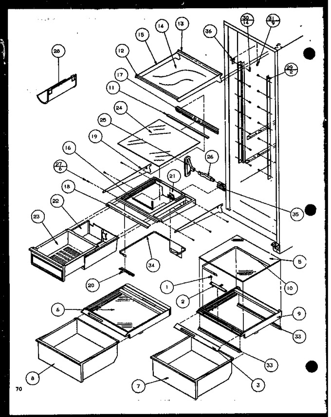 Diagram for SCD25J (BOM: P1116301W)