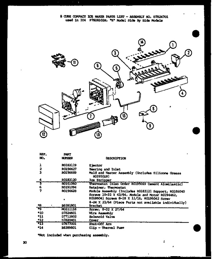 Diagram for SCD25JP (BOM: P7870117W)
