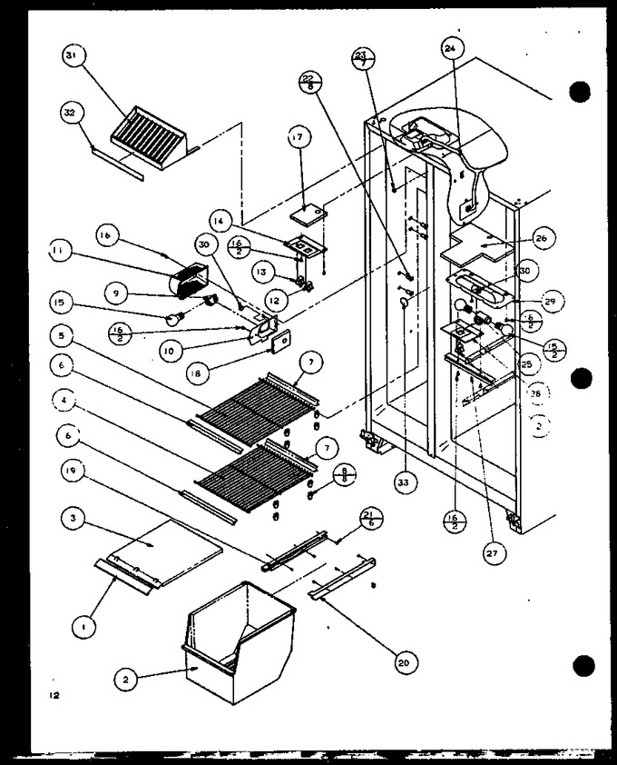 Diagram for SCD25JP (BOM: P7870117W)