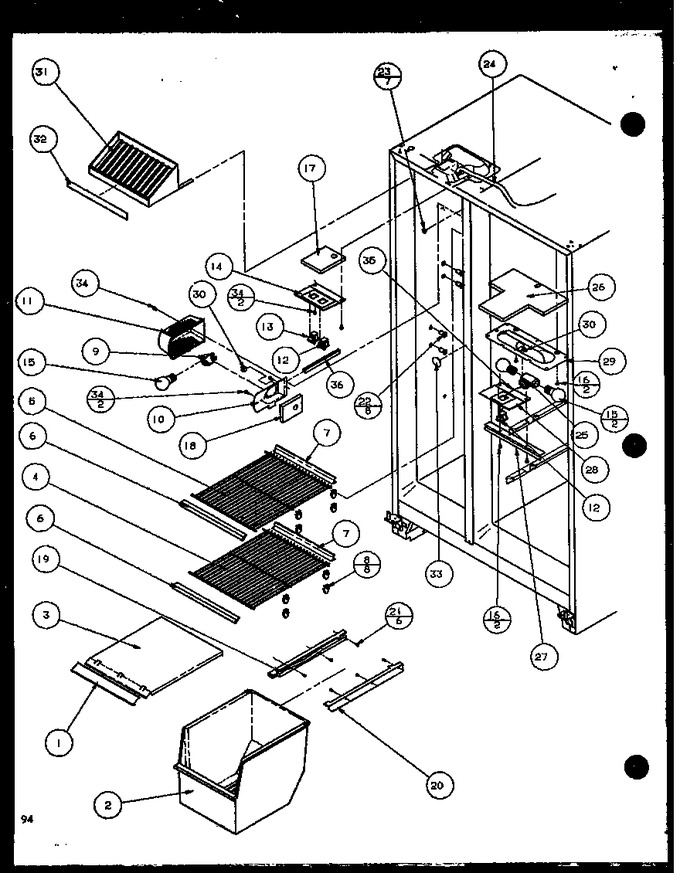 Diagram for SCD25JP (BOM: P1116305W)