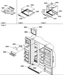 Diagram for 12 - Shelf, Crisper Assemblies And Toe Grille
