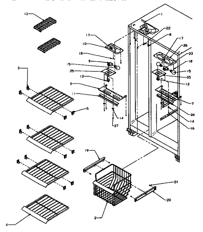Diagram for SG19SL (BOM: P1193701W L)