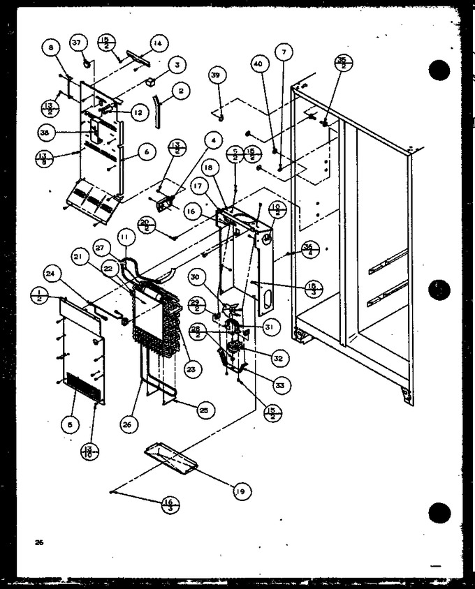 Diagram for SL25MW (BOM: P1120708W W)