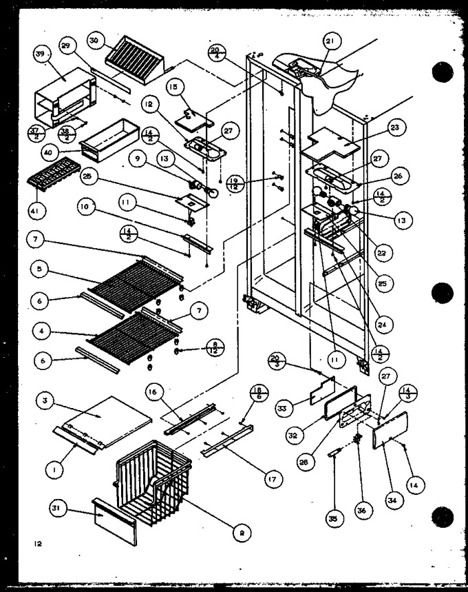 Diagram for SL25MW (BOM: P1120708W W)