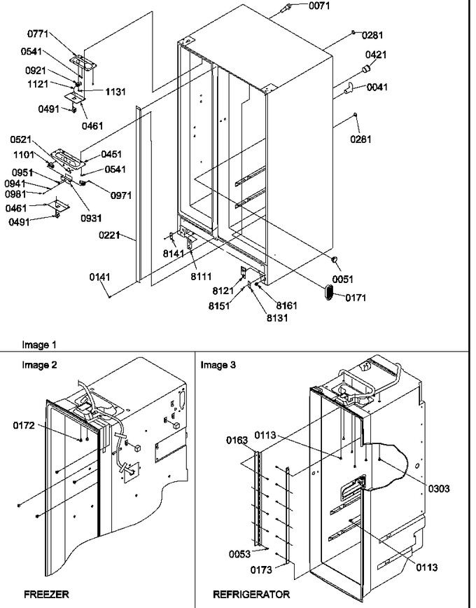 Diagram for SG521SW (BOM: P1197003W W)