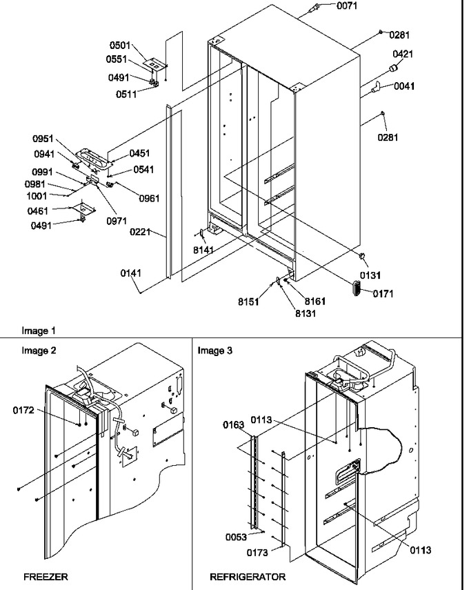 Diagram for SGD521SBW (BOM: P1197102W W)