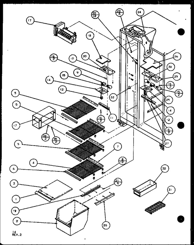 Diagram for SL22JB (BOM: P7870132W)