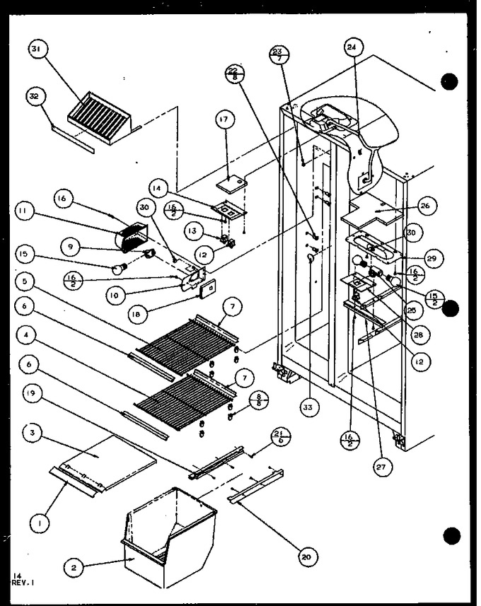 Diagram for SLD25JP (BOM: P1104011W)