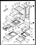 Diagram for 13 - Ref Shelving And Drawers