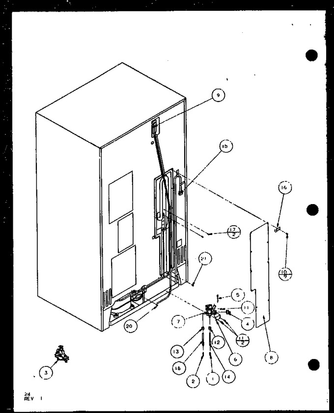 Diagram for SLD25JP (BOM: P7870112W)