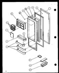 Diagram for 12 - Ref Door