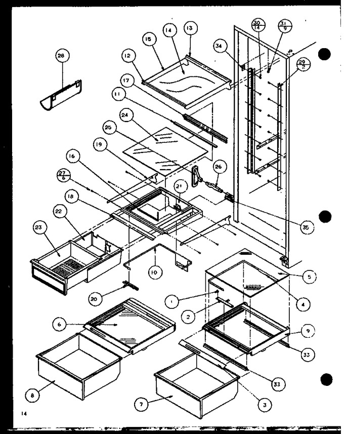 Diagram for SLD25J (BOM: P7870110W)