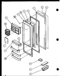 Diagram for 12 - Ref Door