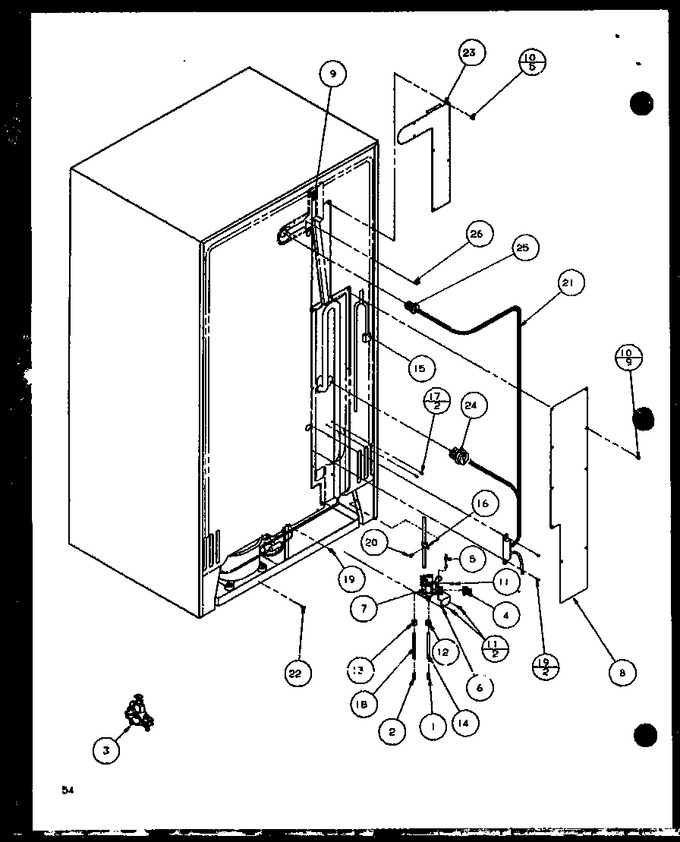 Diagram for SLD25JB (BOM: P1116504W)