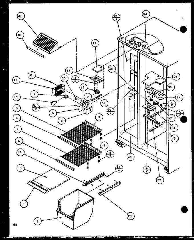 Diagram for SLD25JP (BOM: P1116506W)