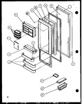 Diagram for 11 - Ref Door